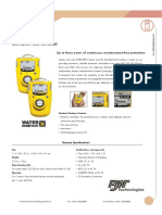 Single Gas Detector Gas Alert Clip Extreme: Measurement Meters