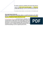 What Is The Rule Concerning The Evidence Required To Be Submitted in The Hearing of The Motion For Preliminary Injunction?