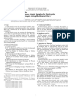 Processing Aerospace Liquid Samples For Particulate Contamination Analysis Using Membrane Filters