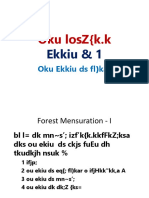 Survey4Forest Mensuration