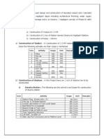 Name of Project: CC-50 Part Design and Construction of Elevated Viaduct and 2 Elevated