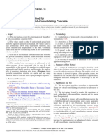 Slump Flow of Self-Consolidating Concrete: Standard Test Method For