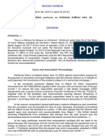 Petitioner vs. vs. Respondent: Second Division