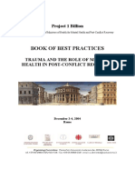 Book of Best Practices Trauma and The Role of Mental Health in Post-Conflict Recovery