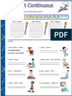 Write The - Ing Form of Each Verb in The Correct Column: 1. Play / Tennis