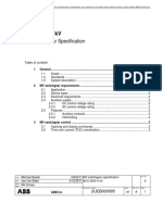 2UEB000095 ACS 2000 4 KV MV Switchgear Specification Rev A