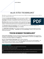 Blue Eyes Technology