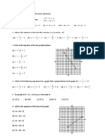 Multiple Choice Problems PDF