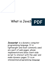 What Is JavaScript