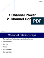 12 Channel Power, Conflict & Its Managing