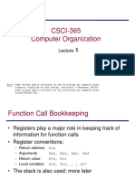 CSCI-365 Computer Organization