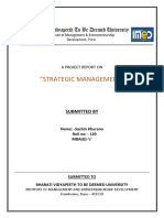 Strategic Management Project