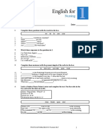 Unit 1 Test: Name: - Date