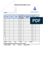 Environmental Aspect / Impact Register - Form No. 01: Engineering & Construction Co. L.L.C