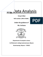 Big Data Analysis Report