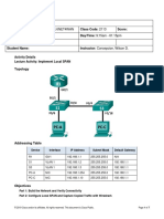 5.3.2.3 Lab - Implement Local SPAN