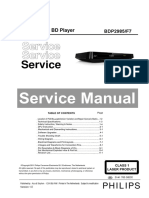 Philips BDP 2985 Service Manual