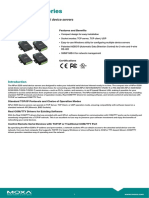 Moxa Nport 5200 Series Datasheet v1.2