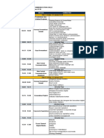 Rundown Pelatihan