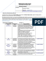 Adam - CV - RF Optimization Consultant - 2G - 3G