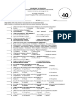 Rebokon, Dumalinao, Zamboanga Del Sur 1 Quarter Examination