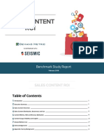 Sales Content Roi Benchmark