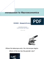 Introduction To Macroeconomics