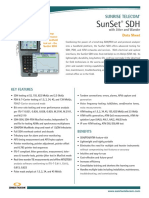 Sunset SDH: Sunrise Telecom