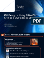 Using Mikrotik CHR As A BGP Edge Router