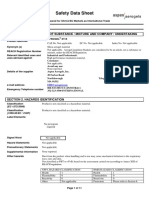 Pyrogel Xt-E Msds