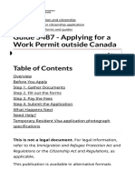 Guide 5487 - Applying For A Work Permit Outside Canada