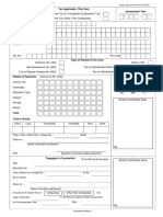 Challan No. / Itns 280: Tax Applicable (Tick One) Assessment Year