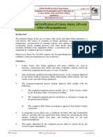 DM-PH&SD-P4-TG21 - (Guidelines For Examination and Certification of Cranes, Hoists, Lifts and Other Lifting Appliances) PDF