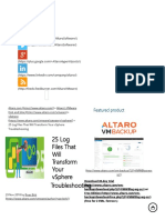 25 Log Files That Will Transform Your VSphere Troubleshooting