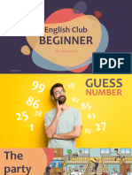 English Beginner W12