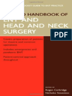 Oxford Handbook of ENT and Head and Neck Surgery