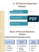 Basics of Financial Statement Analysis Tools of Analysis