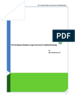 VSS (Volume Shadow Copy Service) Troubleshooting