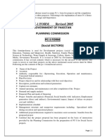 PC-1 FORM Revised 2005 Government of Pakistan Planning Commission Pc-1 Form (Social SECTORS)