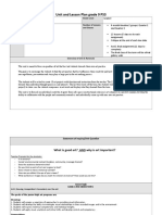 Unit and Lesson Plan Grade 9 ps3 1