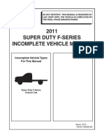 2011 Super Duty F-Series Incomplete Vehicle Manual