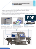 IQ4 - Metal Detection Conveyor Stop On Detect: Product Highlights