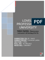 Fluorescence Activated Cell Sorting