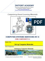 CSS NC II Core 2 Set-Up Computer Networks Updated