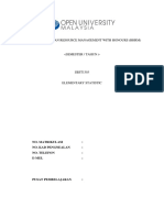 Elementary Statistic Assignment 2019