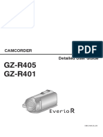 GZ-R405 GZ-R401: Camcorder Detailed User Guide