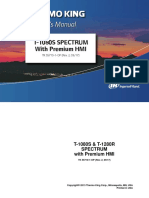 Operator's Manual: T-1080S Spectrum With Premium HMI