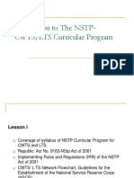 Chapter1 Orientation To The NSTP-CWT