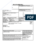 5.12 - Bill of Lading