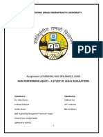 Banking Laws Non Performing Assets A Study of Legal Regulations